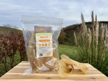 Getrocknete Rinderohren, 5 Stück